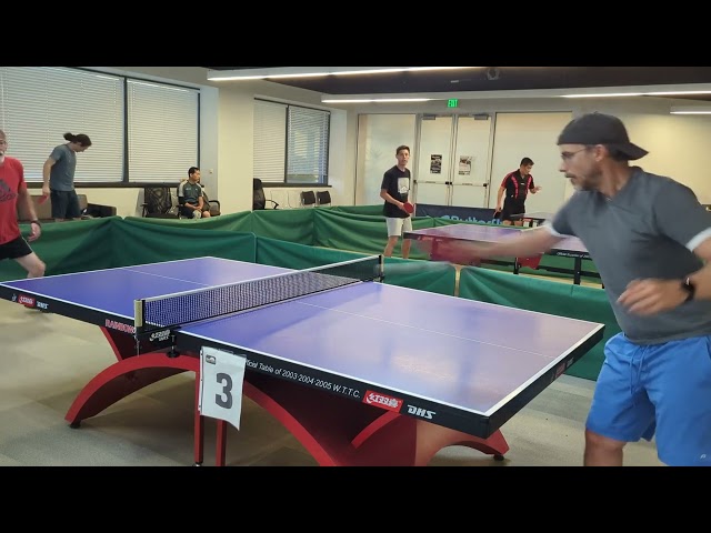 Exciting Ping Pong Match: Ben vs. Terry - Best Rallies and Dynamic Play! 🏓