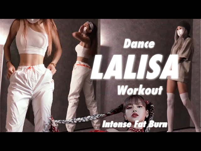 Lisa LALISA HIIT Dance Workout | Cardio Fat Burn🔥 Weigh Loss + Body Tone up : Intense Kpop Fitness