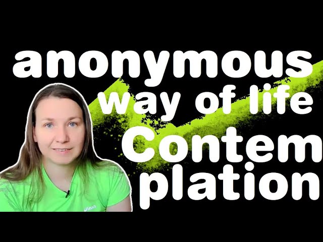 Living an Anonymous Lifestyle During the Consciousness Shift |