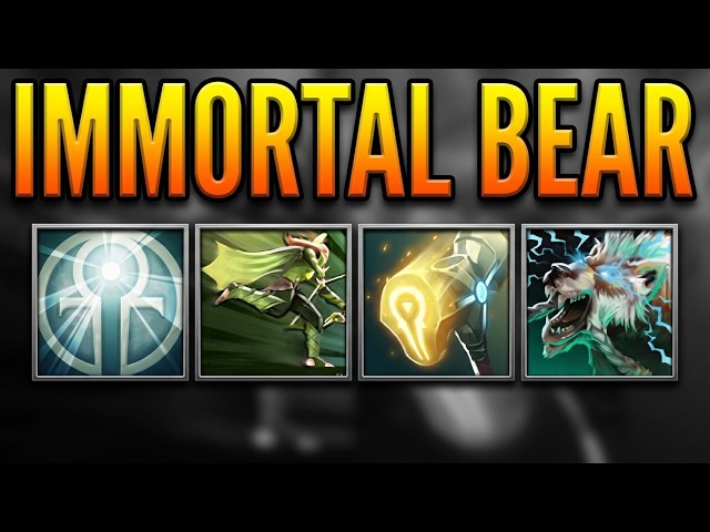 IMMORTAL BEAR: 3X Ultra Kill - Repel, Windrun, Hammer of Purity, True Form | Dota Ability Draft