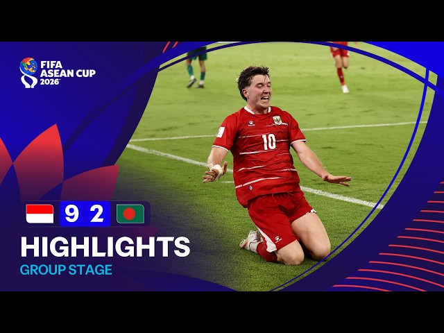 HIGHLIGHTS | Indonesia vs Bangladesh | FIFA ASEAN Cup 2026™