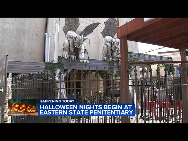 Halloween nights begin at Eastern State Penitentiary