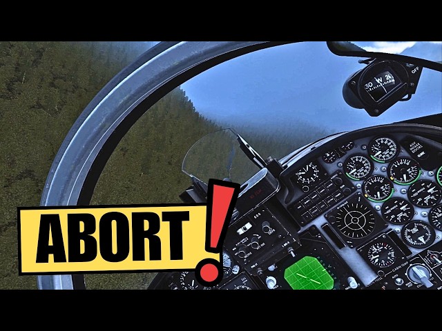 Trapped by BAD Weather at Low Level — What Fighter Pilots Do | PIMAX Dream Air