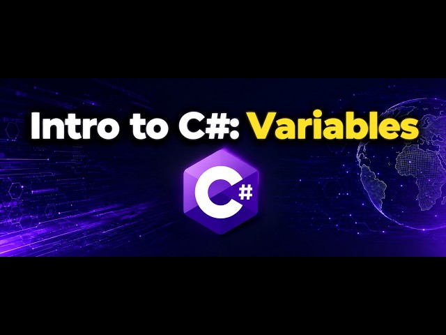 Intro to C#: Variables