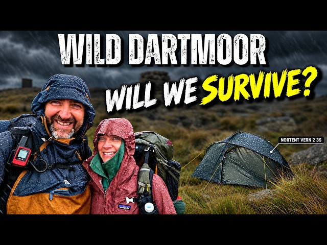 We Backpacked Dartmoor in Brutal Weather (Nortent Vern 2 3S Wild Camp)