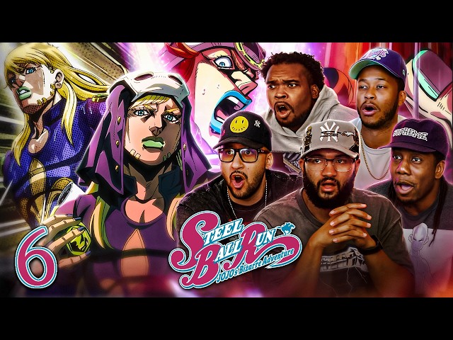 Gyro Zeppeli is ALREADY GOATED! JJBA Steel Ball Run Episode 6 Reaction!