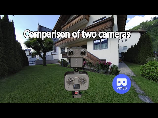 Comparison of two cameras. Shot on Qoocam 3 Ultra 180VR Mod. and Teche 3D180VR.