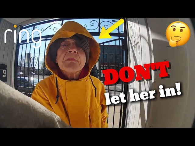 THIS IS WHAT HAPPENS WHEN YOU OPEN THE DOOR (CAUGHT ON RING DOORBELL)