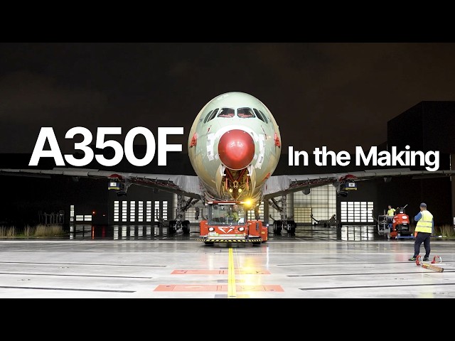In The Making: First #A350F
