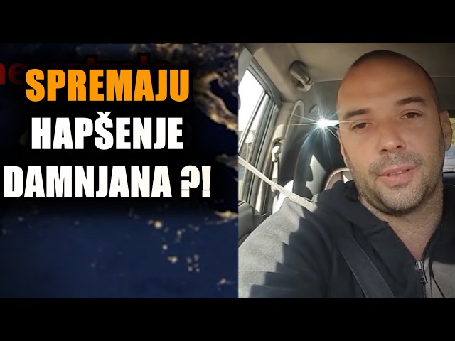 Službe i policija traže razlog za hapšenje: Lažna montaža Damnjana kruži internetom!