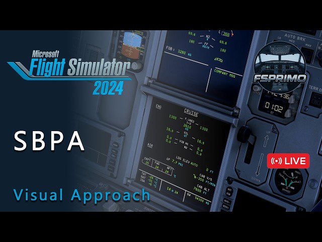 Real Airbus Pilot - Porto Alegre Visual Approach - Flight Simulator 2024 - Quest 3 VR