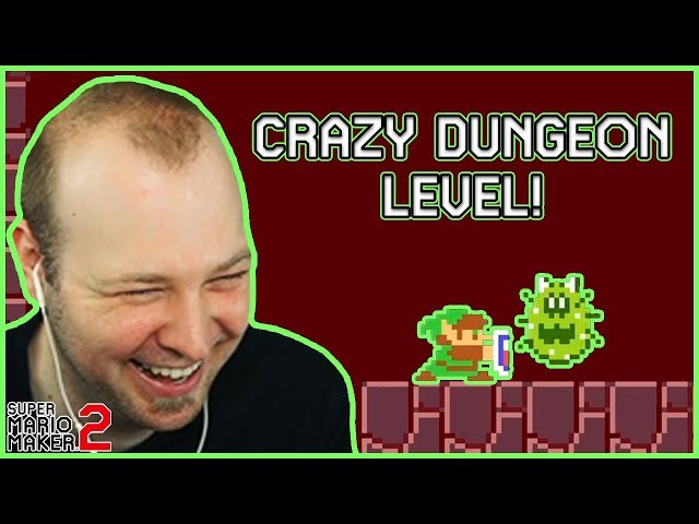 This Zelda SMM2 level even has its own MINIMAP! [Super Mario Maker 2]