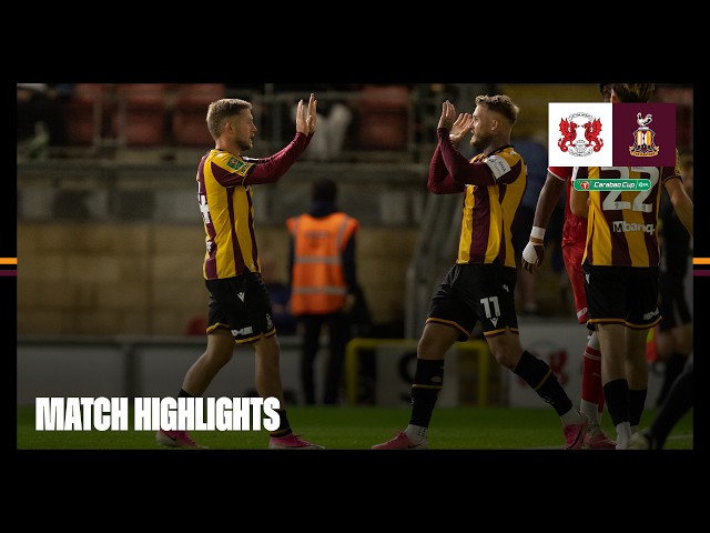 MATCH HIGHLIGHTS: Leyton Orient v Bradford City