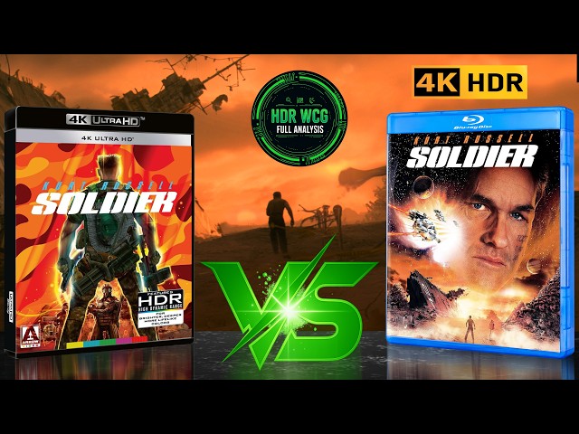 HDR vs SDR | 4K Blu-ray REVIEW |  Dolby Vision  Analysis  | Soldier 1998