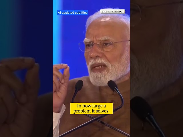 PM Narendra Modi: 'Lab to land' marks the true success of science