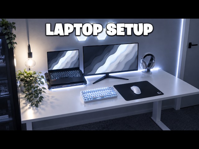 How To Build a Clean Gaming Laptop Setup!