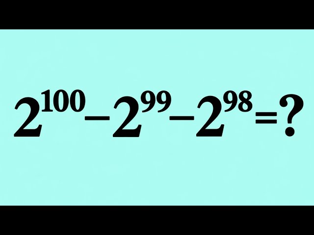 Canada | A Nice Math Olympiad Problem | How to solve this?? 