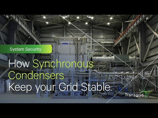 How Do Synchronous Condensers Keep Australia's Power System Stable?