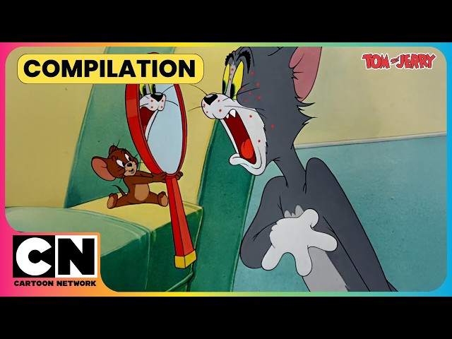 Tom's Sick Day Turns Into An Epic Chase!😂💥| Tom and Jerry🐭| Chases Special👻| @cnindia​