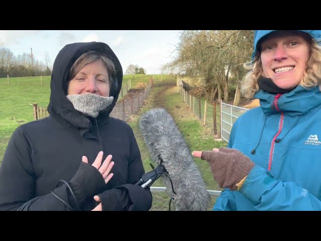 Meet the 2 lovely ladies who’re making a documentary here on our farm