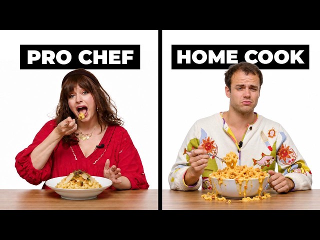 Home Cooks vs Pro Chef: Try Each Others Mac & Cheese