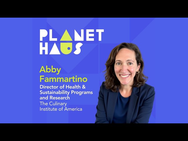 Taste by Design: Flavor as a Climate Tool — Abby Fammartino | PlanetHAUS NYCW 2026