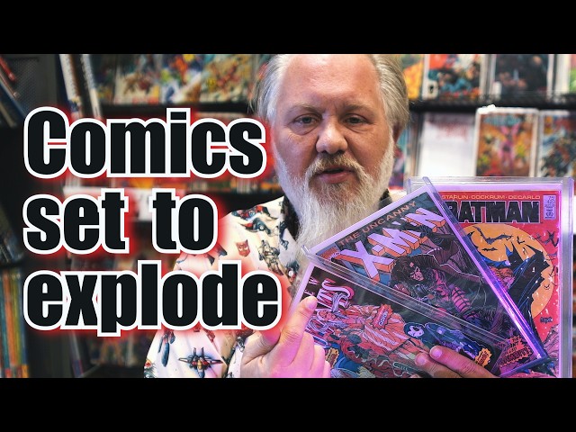 Comic books about to explode in value!