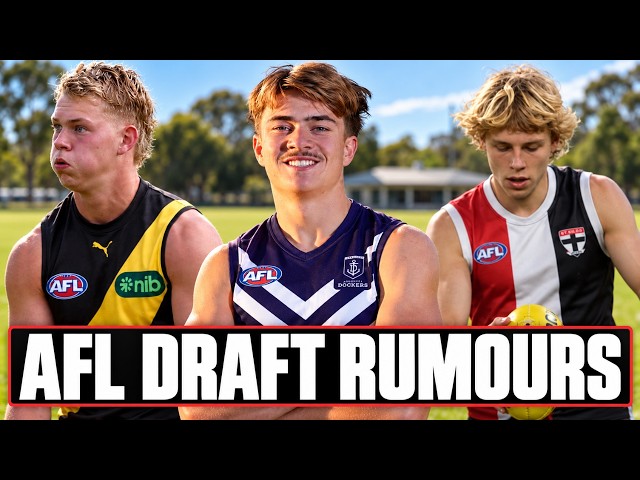 2026 AFL Draft Rumours | Van Hattum, Jake Eime, Leo Steed & MORE!
