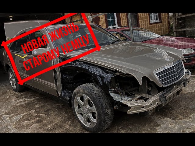 Restoring an old German car) Bringing it back to mint condition! Car restoration (Part 1)