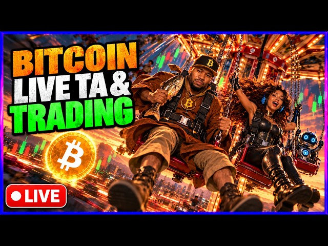 Will Bitcoin Bounce Here? Live Trading