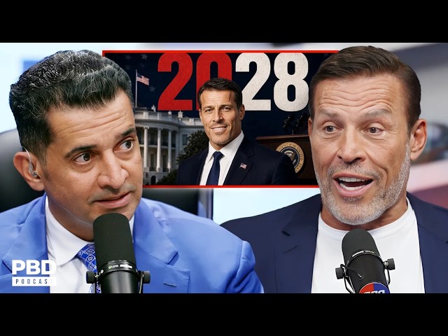 "RFK Wanted Me as His VP" - Tony Robbins Reveals Why He Turned Down Politics