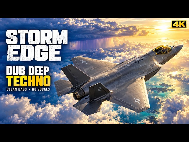 Top Gun Vibes ✈️ Dub Deep Techno Mix 2026 | Fighter Jets, Clean Bass, No Vocals | Cinematic 4K