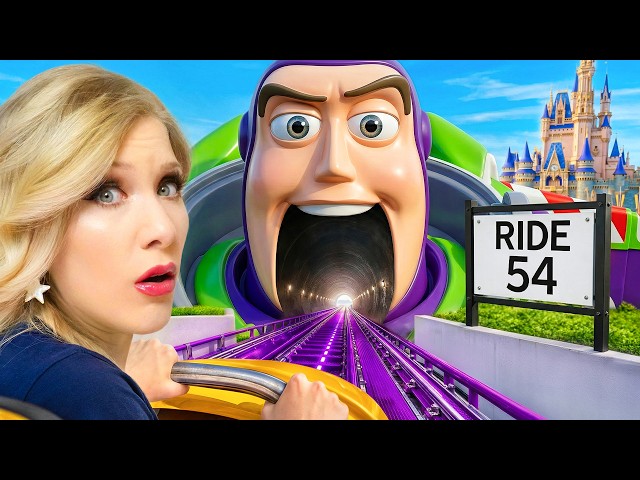 Riding Level 1-100 Rides at Disney World!