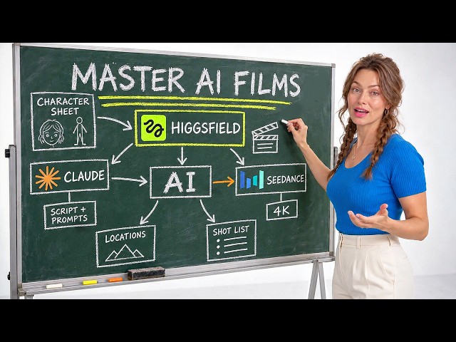 Higgsfield's 4 Hour AI Filmmaking Course in 10 Minutes