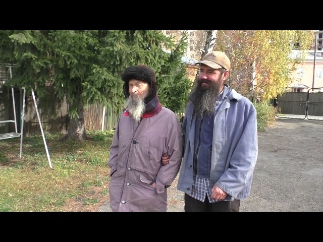Ignat Tikhonovich's afternoon walk in the courtyard with his brother Sergey. 10/12/2026