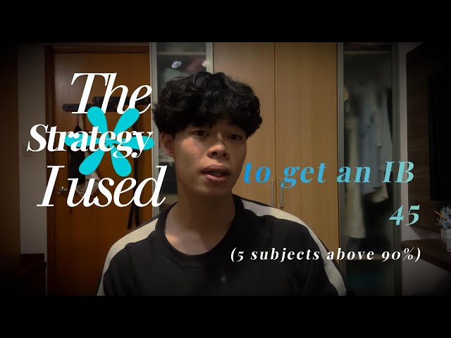 The Perfect Strategy to Get an IB45 (3 tips + FREE 1-1 counseling chat!)