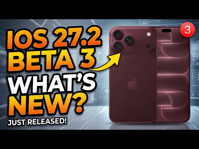 iOS 27.2 Beta 3 JUST Released! What’s New? Full First Look!
