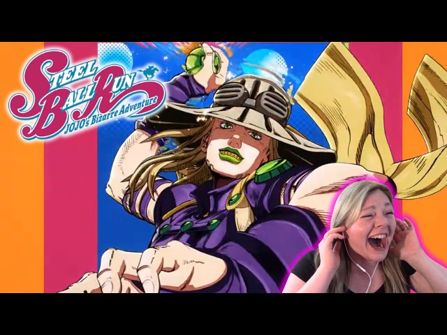 STEEL BALL RUN OPENING REACTION! 😭😭😭 "Spin" by Kroi