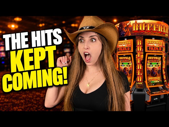 HIGH STAKES SLOT BONUS COMPILATION! Best Buffalo Bonuses