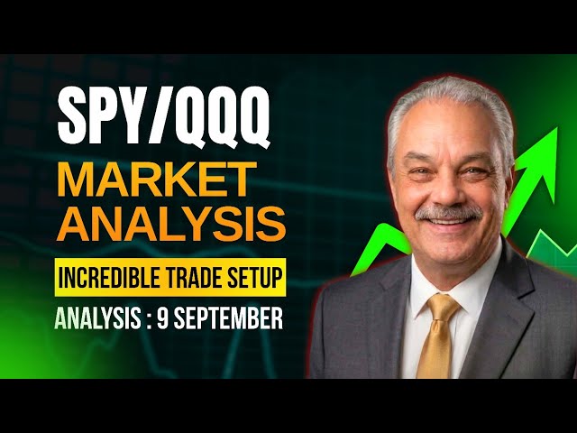 SPY/QQQ Technical Analysis for 9 September : Top/Resistance Pattern in Counter-Trend Mode.