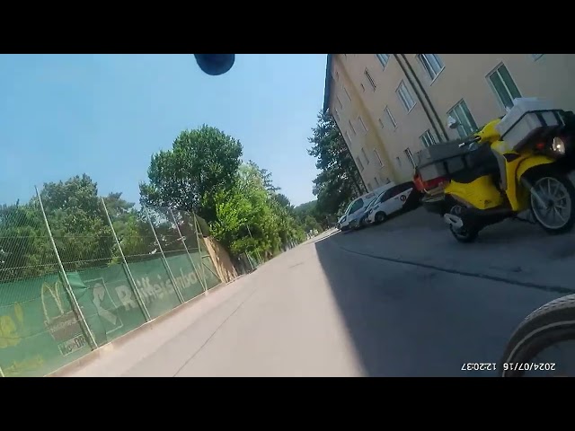 Boring bicycle commute - 20240716 #1