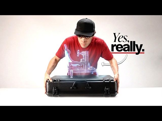 This Entire Motion Simulator Fits in a Suitcase