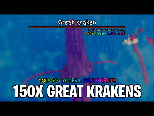 [GPO] STACKING 150 GREAT KRAKENS ON 4X LOGIA