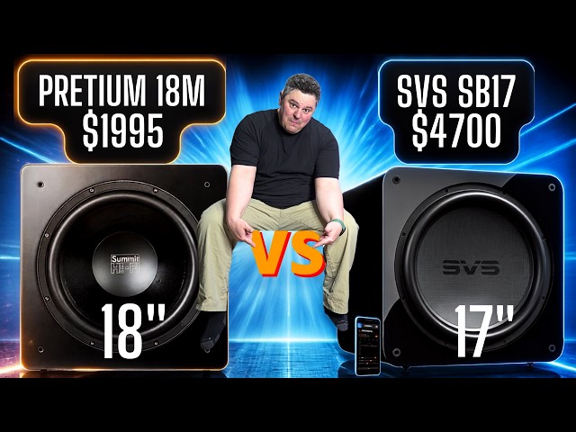 CAN THE NEW KID BEAT THE OG? NEW PRETIUM 18M VERSUS OG SVS SB17, OUTPUT COMPARISON!!
