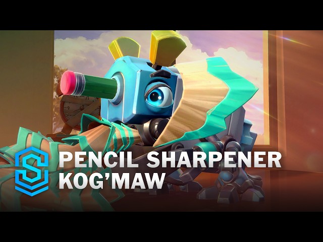 Pencil Sharpener Kog'Maw Wild Rift Skin Spotlight