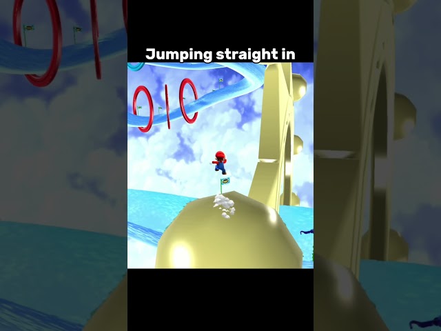 Mario wasted NO time! #Mario #Nintendo #SuperMarioGalaxy