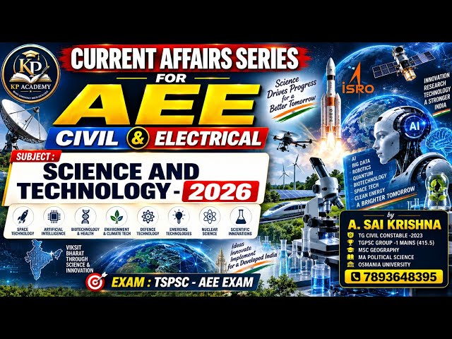 Science and technology -2026