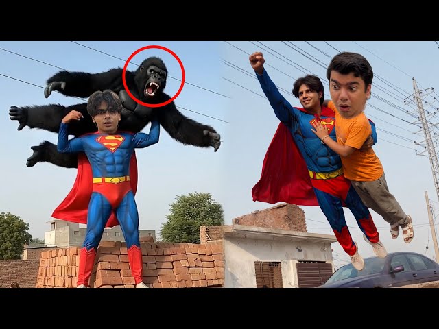 SuperMan vs Gorilla Clash 😡 Waleed is Back 😍