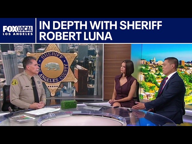 One-on-one with LA County Sheriff Robert Luna
