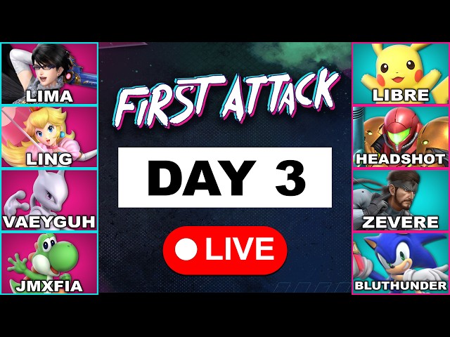 First Attack 2026 | Day 3/3 | Smash Ultimate Singles Tournament